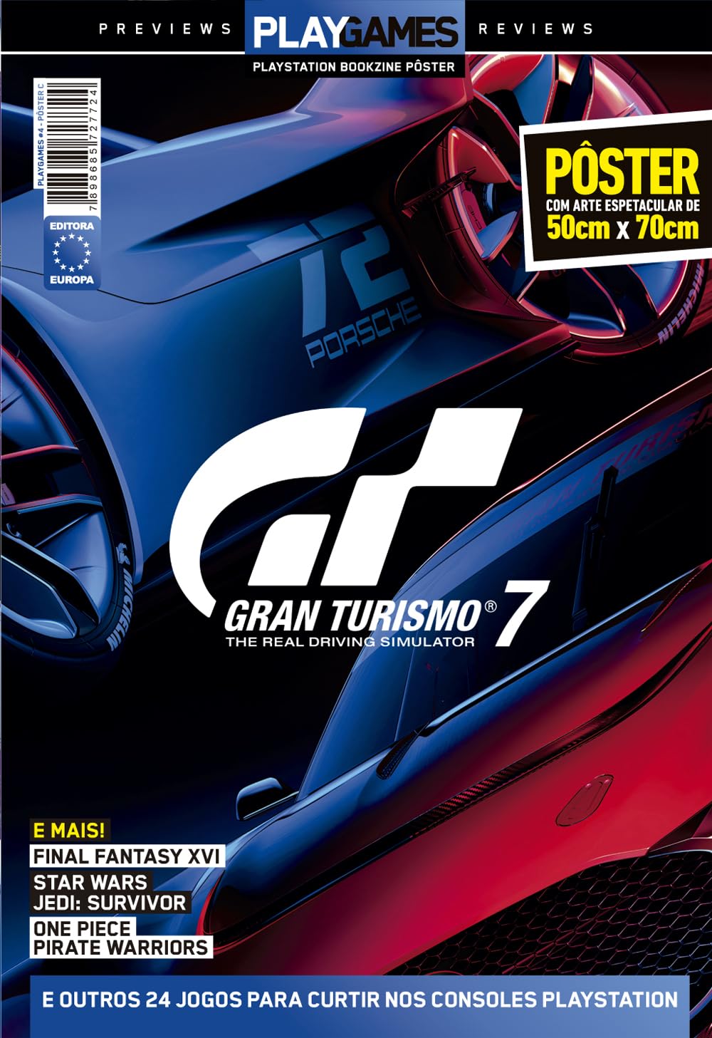 Gran Turismo 7 - Superpôster PlayGames baixar livro de graça