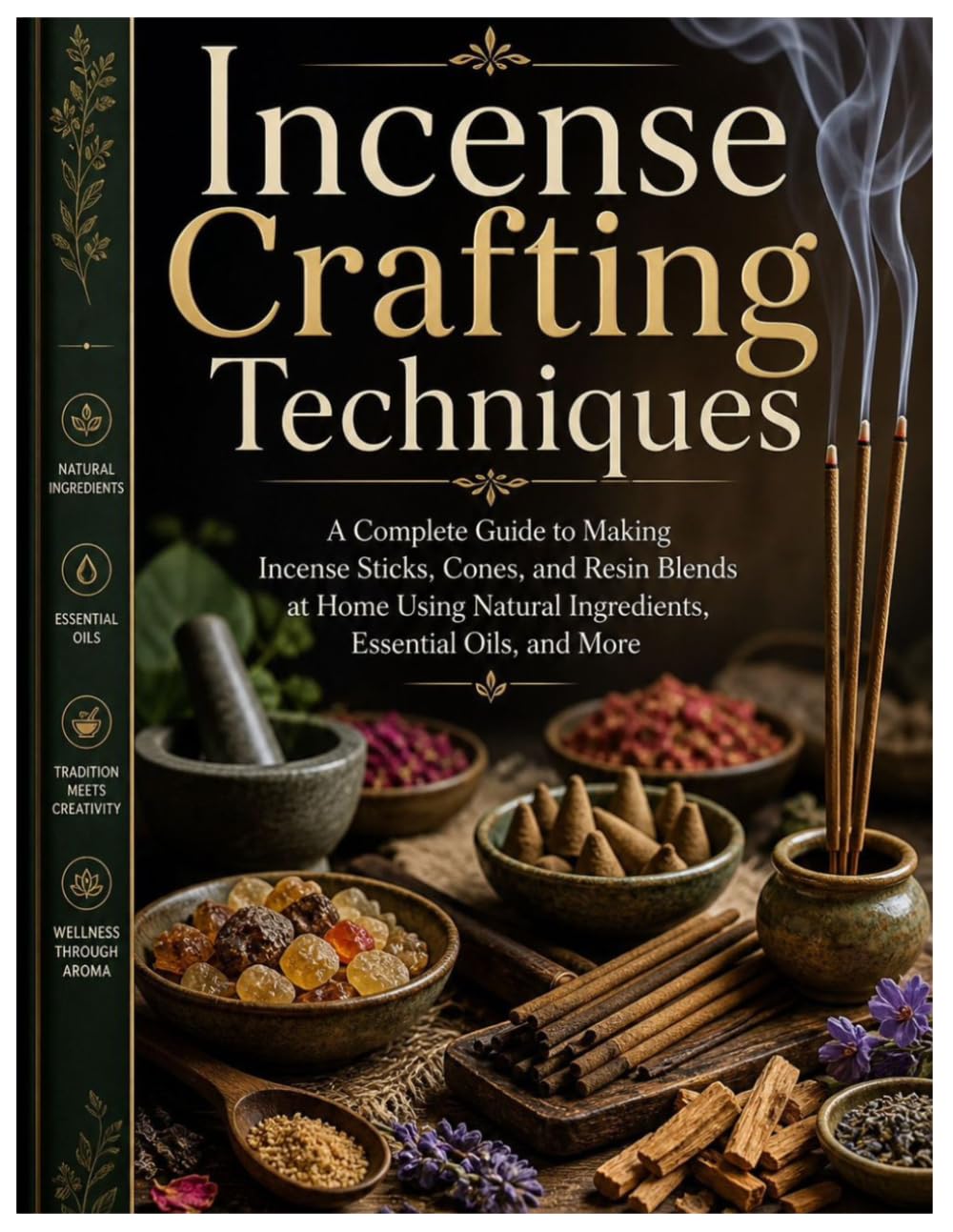 Incense Crafting Techniques: A Complete Guide to Making Incense Sticks, Cones, and Resin Blends at Home Using Natural Ingredients, Essential Oils, and More baixar o livro de graça
