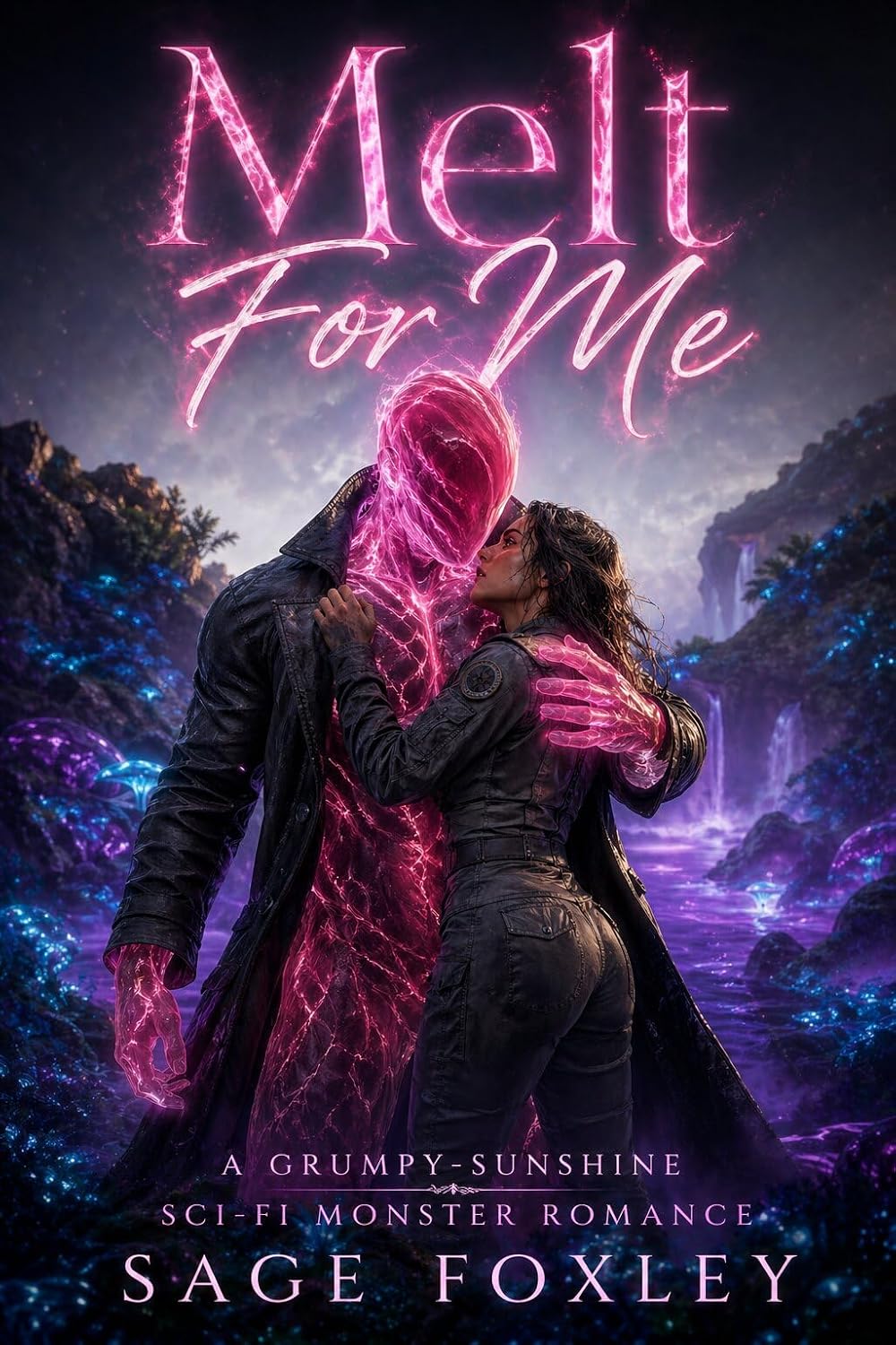ler totalmente Melt For Me: A Grumpy-Sunshine Sci-Fi Monster Romance (Terminus Station Aliens Book 2) (English Edition)