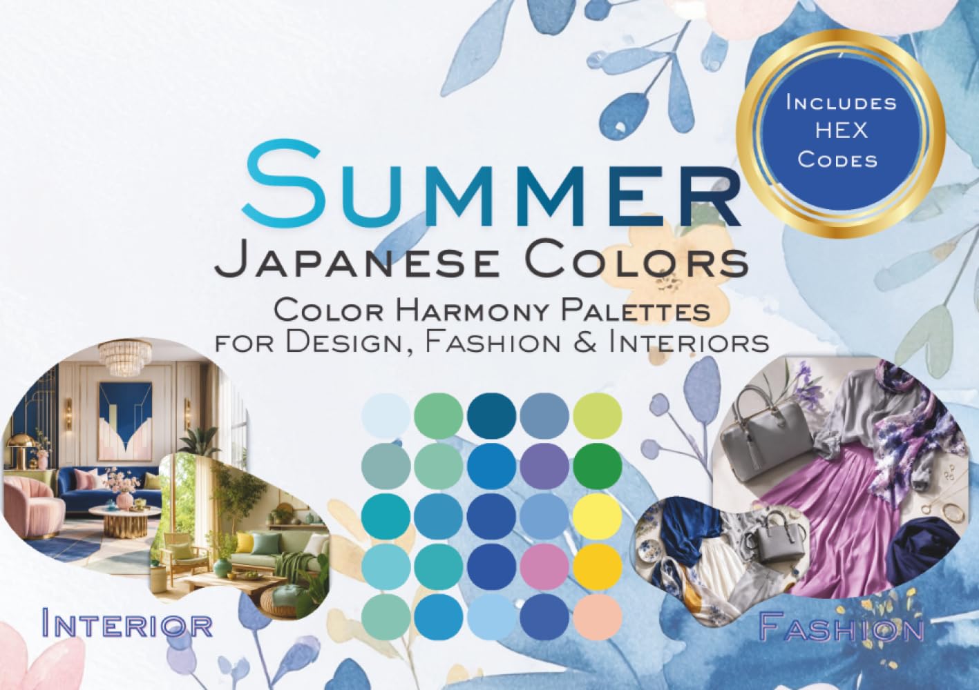 capítulo por capítulo baixar Summer Japanese Colors: Color Harmony Palettes for Design, Fashion & Interiors (The Japanese Colors Series)