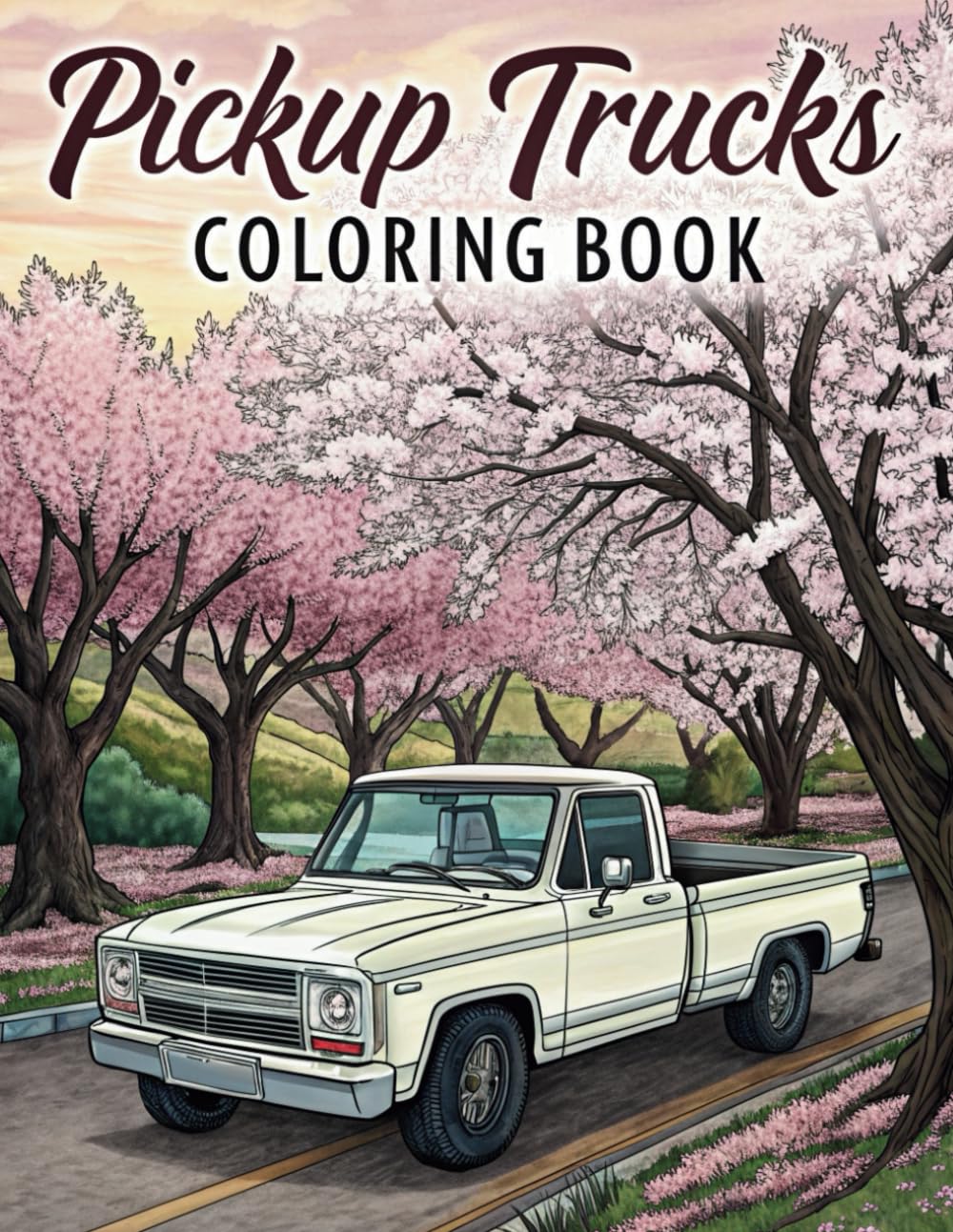 Pickup trucks Coloring Book: Stress Relief and Relaxation with Classic Pickup Trucks: A Coloring Book for Teens and Adult baixar livro de graça