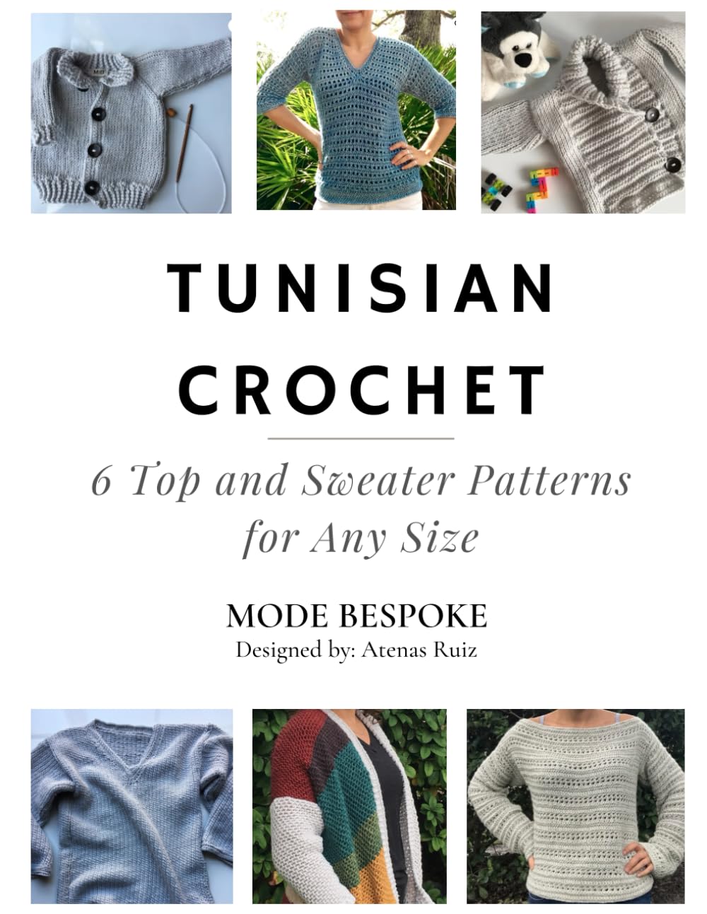 capítulo por capítulo baixar Tunisian Crochet: 6 Tops and Sweaters for Any Size