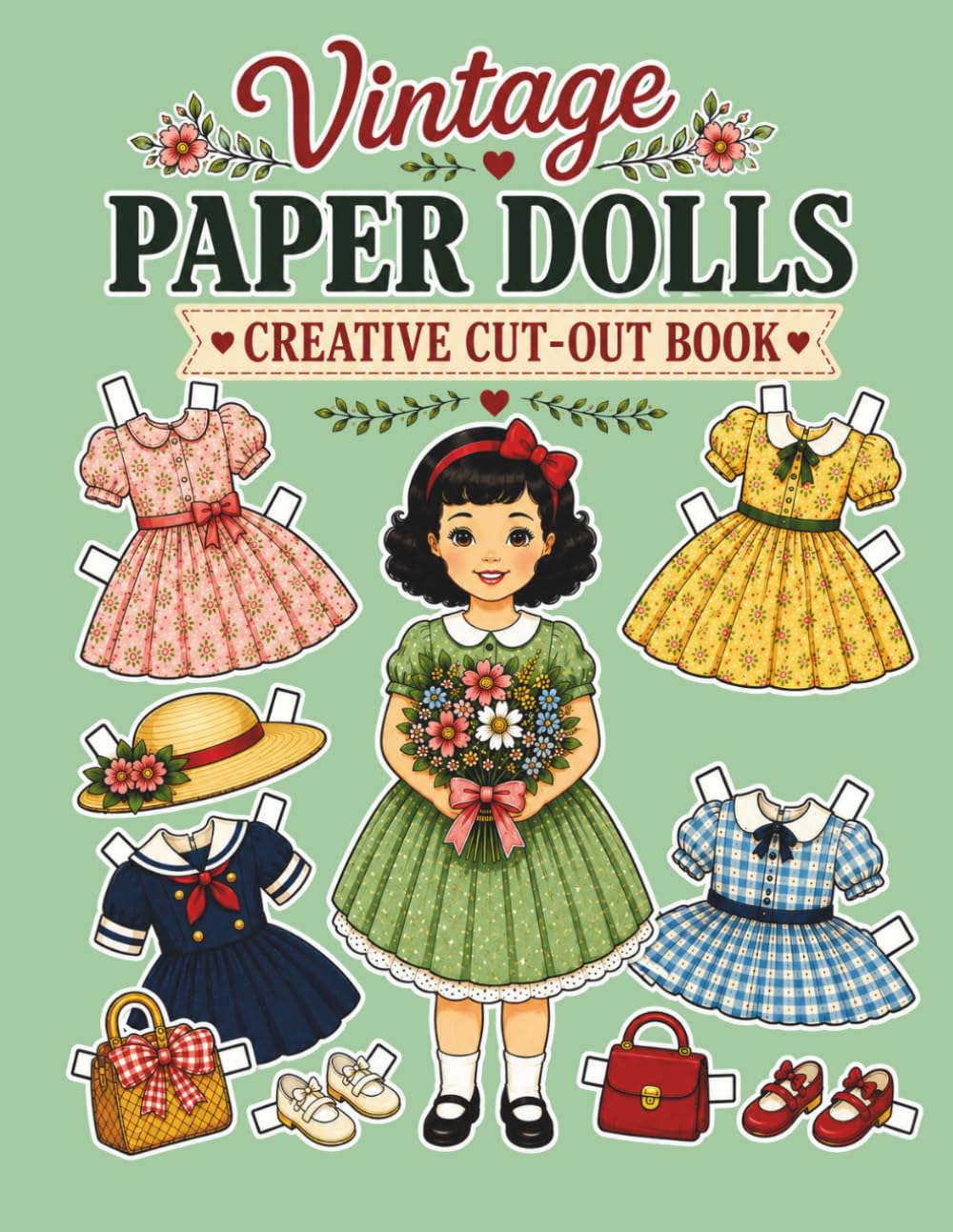 capítulo por capítulo baixar Vintage Paper Dolls: Creative Cut-Out Book with Vintage Outfits, Accessories, Bonus Doll, Dress-Up Fun & Special Gift