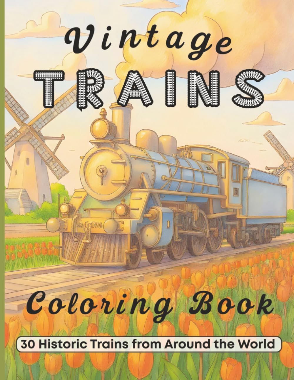 capítulo por capítulo baixar Vintage Trains Coloring Book: Historic Trains from Around the World