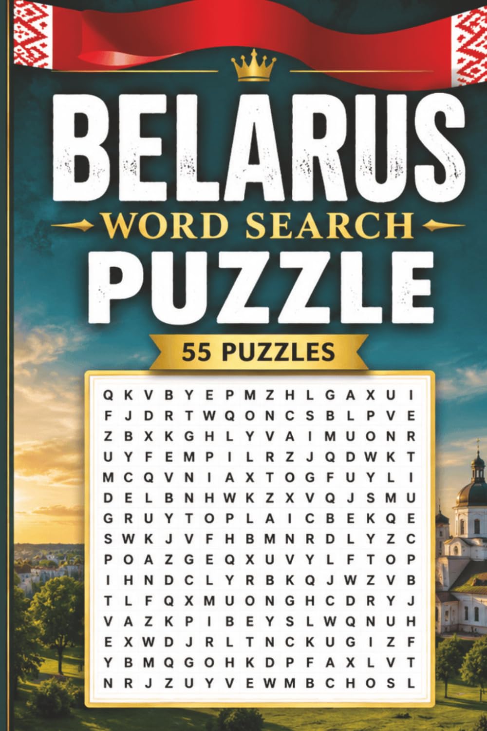 Belarus Word Search Puzzle: 55 Puzzles Word Search about Belarus and More | 6x9 inches, 110 pages | Gift for Belarus & Countries Lover baixar livro de graça