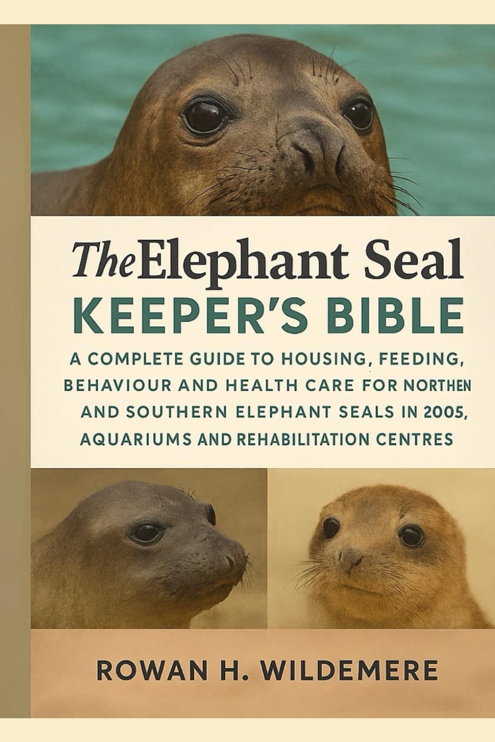 ler totalmente The Elephant Seal Keeper’s Bible: A Complete Guide to Housing, Feeding, Behaviour and Health Care for Northern and Southern Elephant Seals in Zoos, Aquariums and Rehabilitation Centres