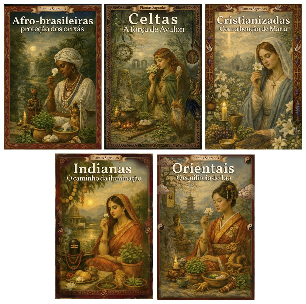 Plantas Sagradas: A Força Invisível da Natureza - Coleção 5 livros baixar o livro de graça