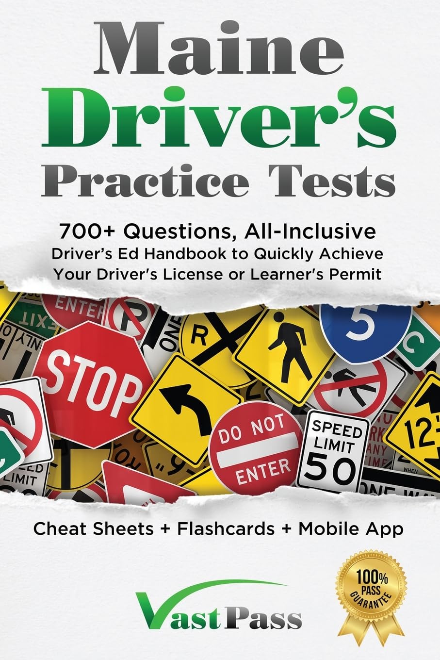 capítulo por capítulo baixar Maine Driver's Practice Tests: 700+ Questions, All-Inclusive Driver's Ed Handbook to Quickly achieve your Driver's License or Learner's Permit (Cheat Sheets + Digital Flashcards + Mobile App)