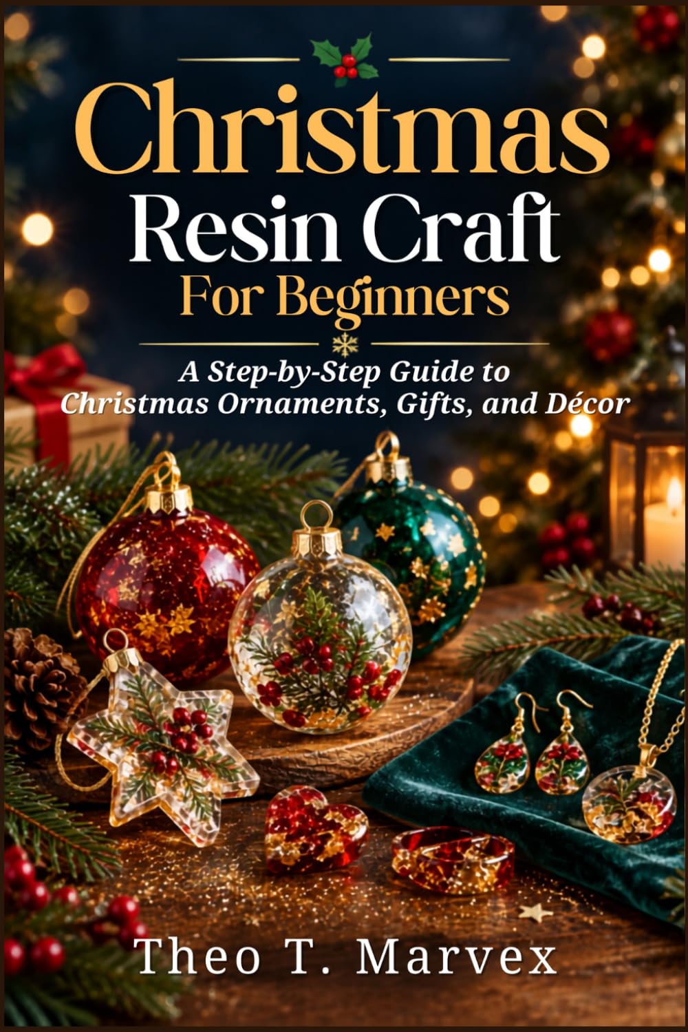 ler totalmente Christmas Resin Craft For Beginners: A Step-by-Step Guide to Christmas Ornaments, Gifts, and Décor