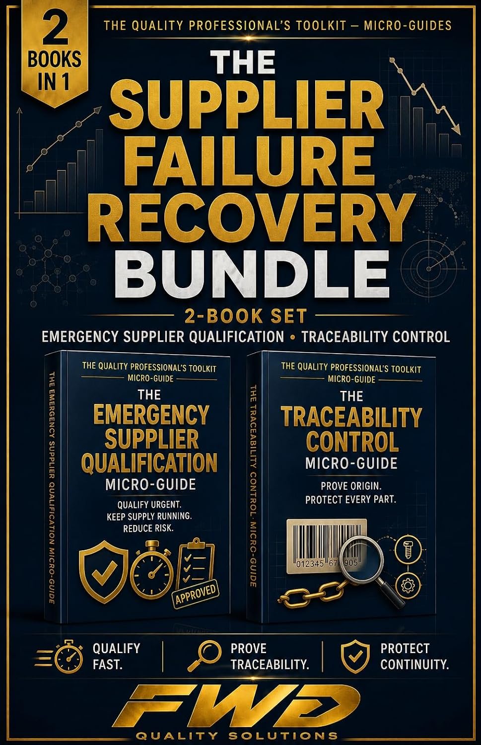 The Supplier Failure Recovery Bundle: 2-Book Set: The Practical Guide to Emergency Supplier Qualification and Traceability & Configuration Control (English Edition) baixar o livro de graça