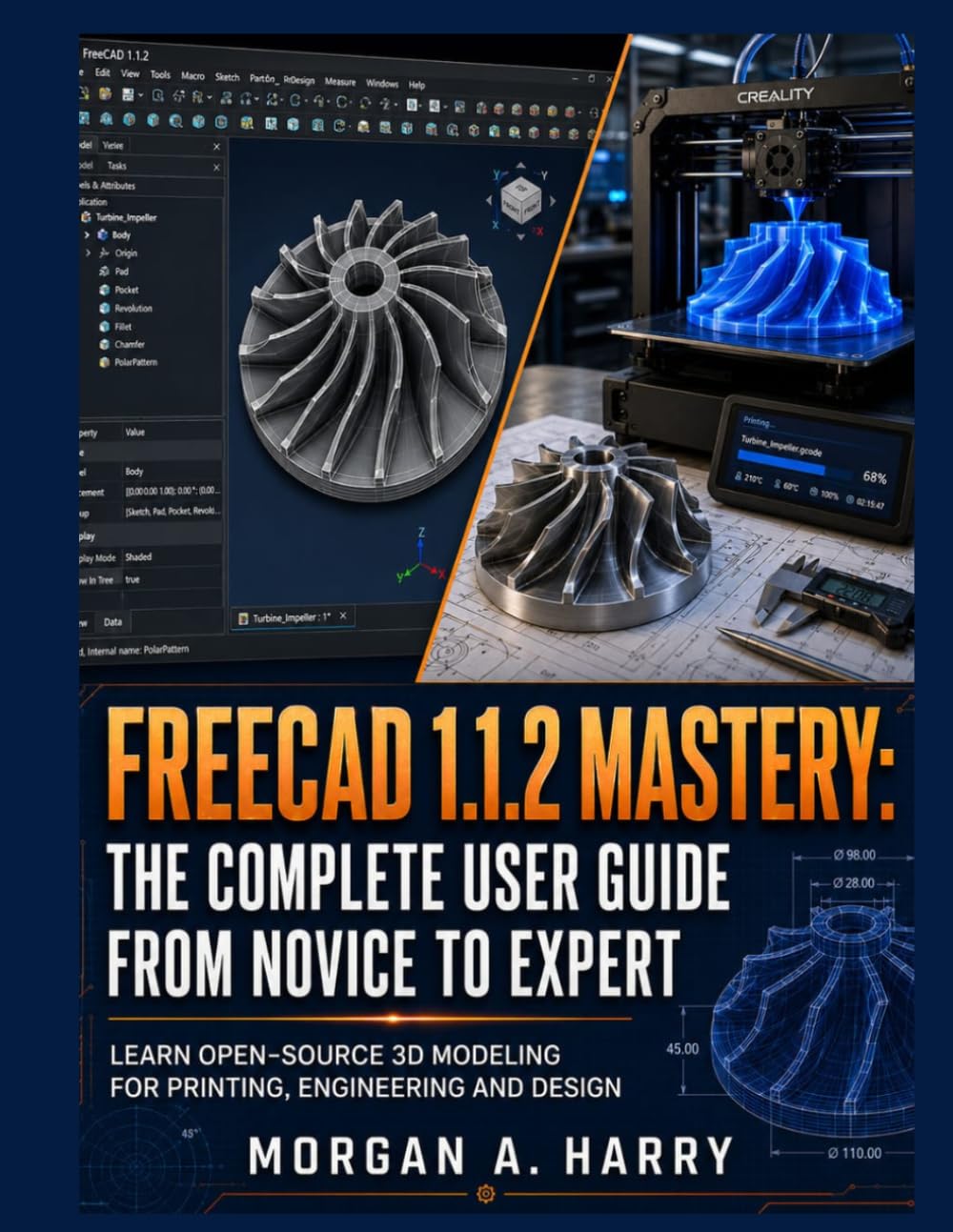 FreeCAD 1.1.2 Mastery: The Complete User Guide From Novice to Expert: Learn Open-source 3D Modeling for Printing, Engineering and Design baixar o livro de graça