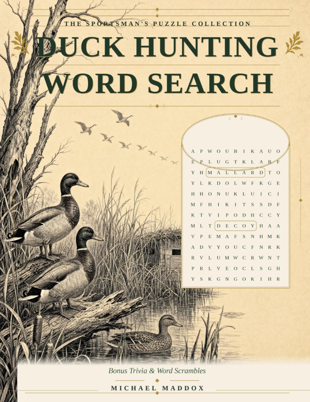 ler totalmente Duck Hunting Word Search For Adults: Large Print Puzzles for Waterfowl Hunters, Duck Camp Downtime, and Outdoor Fun (The Sportsman’s Puzzle Collection)