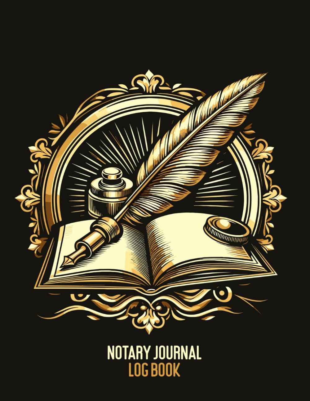 ler totalmente Notary Journal Log Book: 11 x 8.5 Inches -131 Pages - 2 Entries Per Page