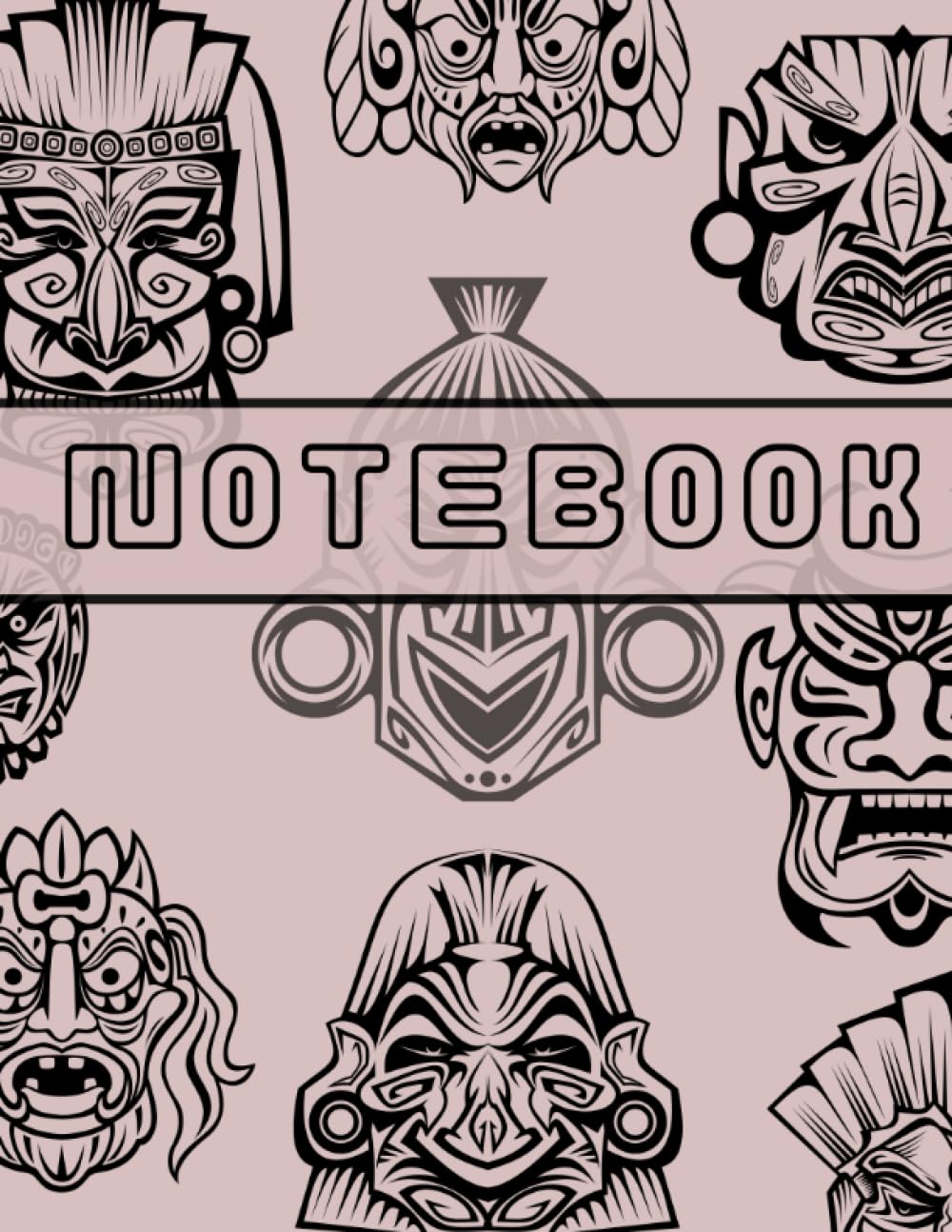 capítulo por capítulo baixar Aztec Mask Print Notebook - Creative, fun, aztec design notebook for all ages