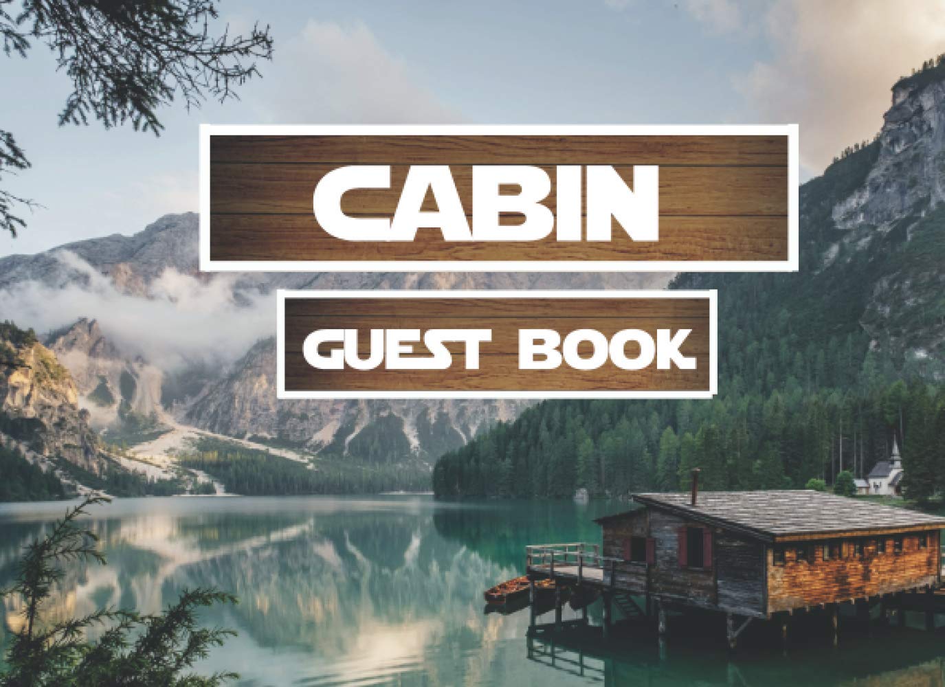 Cabin Guest Book: Welcome to Our Cabin - 150 pages - (8,25" x 6") baixar o livro de graça