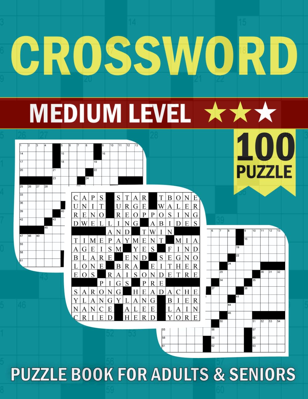capítulo por capítulo baixar Medium Crossword Puzzle Book for Adults and Seniors: Play enjoyable puzzles to help you relax and concentrate (ideal gift for puzzle enthusiasts).