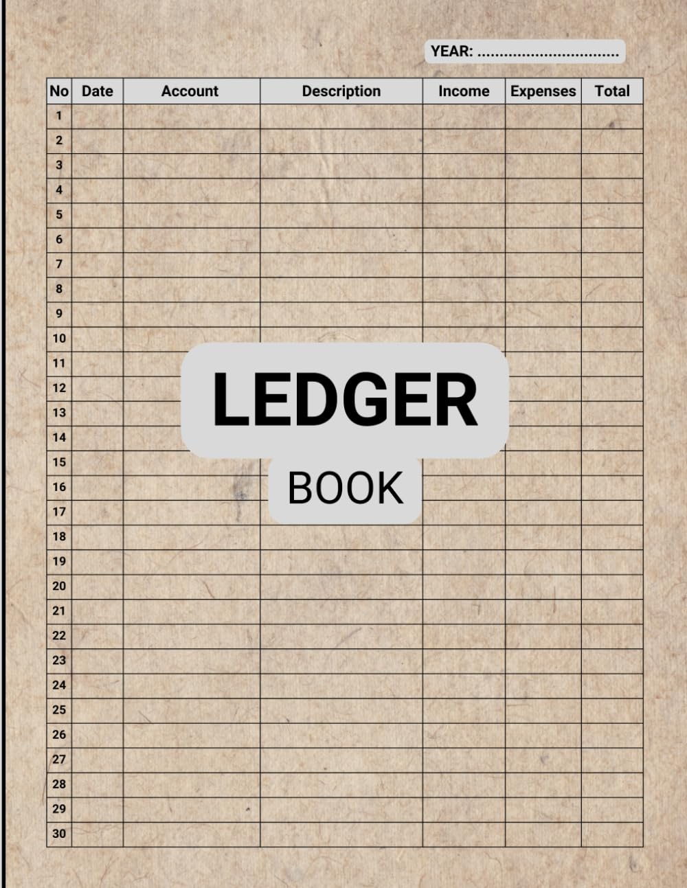 Ledger Book: Income and Expense Log Book baixar o livro de graça