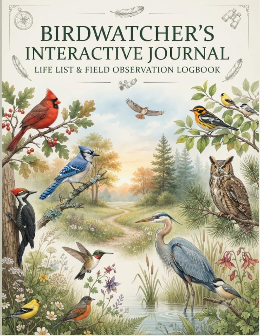 Birdwatcher's Interactive Journal: Life List and Field Observation Logbook baixar livro de graça