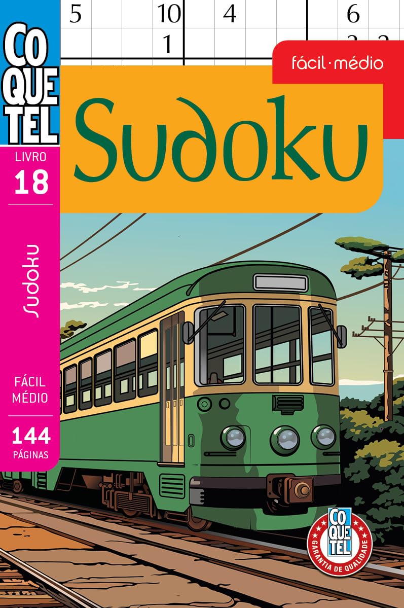 Livro Coquetel Sudoku 18: Níveis fácil e médio baixar o livro de graça