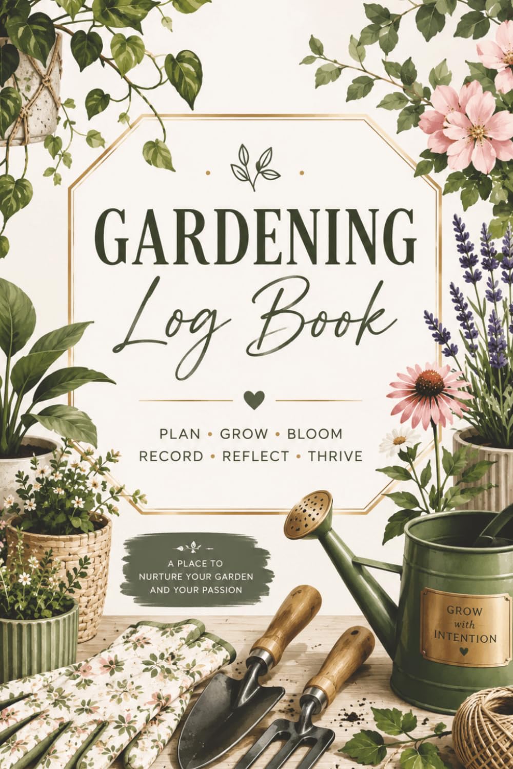 Gardening Log Book: A Garden Planner & Record Keeper for Tracking Plants, Seeds, Transplants, Harvests, and Seasonal Growth baixar o livro de graça