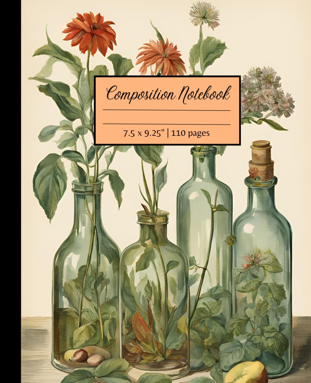 capítulo por capítulo baixar Composition Notebook: Vintage Botany Botanical Science Lab Notebook Journal | 7.5 x 9.25" | 110 Pages | College Ruled