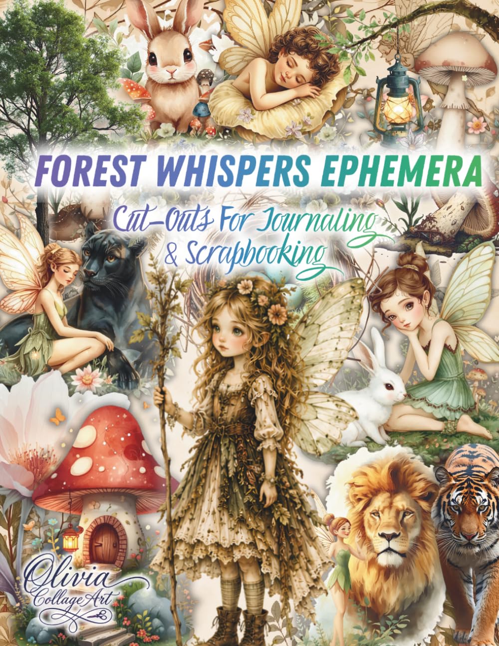 capítulo por capítulo baixar Forest Whispers Ephemera Cutouts: 170 High-Quality Forest-Inspired Images for Junk Journals, Scrapbooking, Collage Art, Fussy Cutting, Mixed Media and Paper Crafts