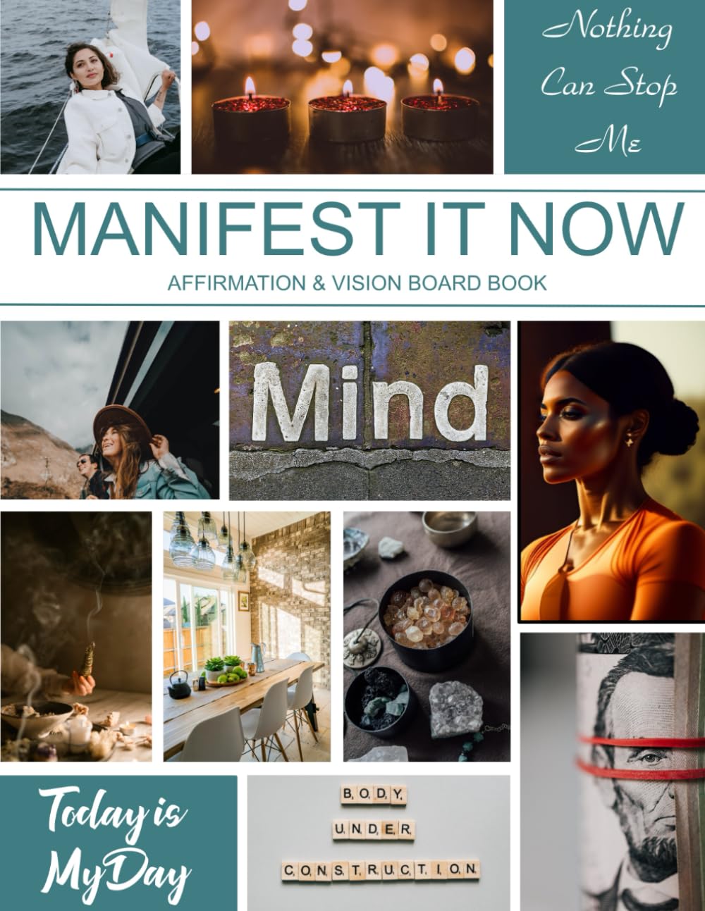 Manifest It Now: Affirmation & Vision Board Book baixar livro de graça
