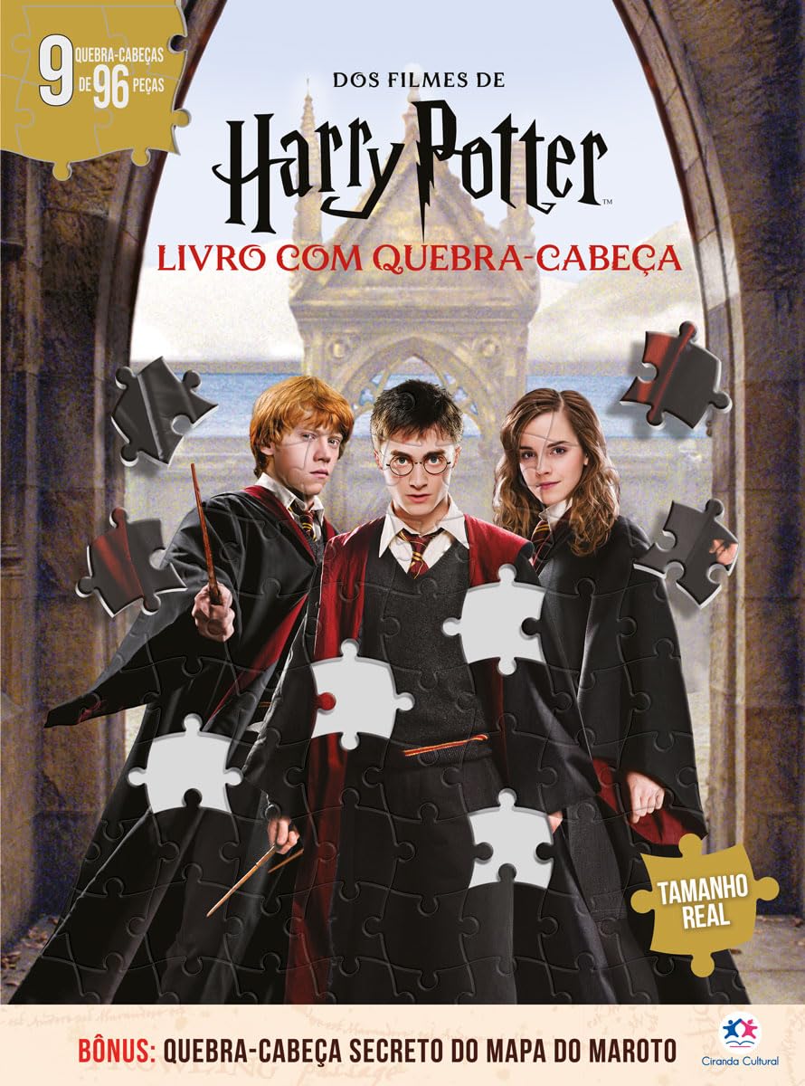Harry Potter - Livro com Quebra-Cabeça