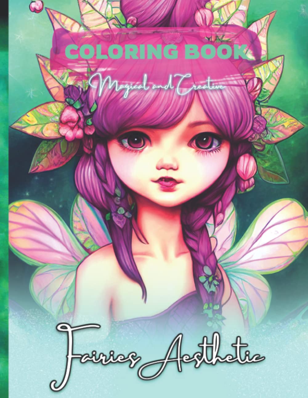 Fairies Aesthetic Coloring Book | Magical and Creative | For Relaxation and Stress, Anxiety Relief and Positive Mindful Thoughts.: | Dimensions 8.5 x... for Adults and Kids | Perfect For Gifts. baixar livro de graça