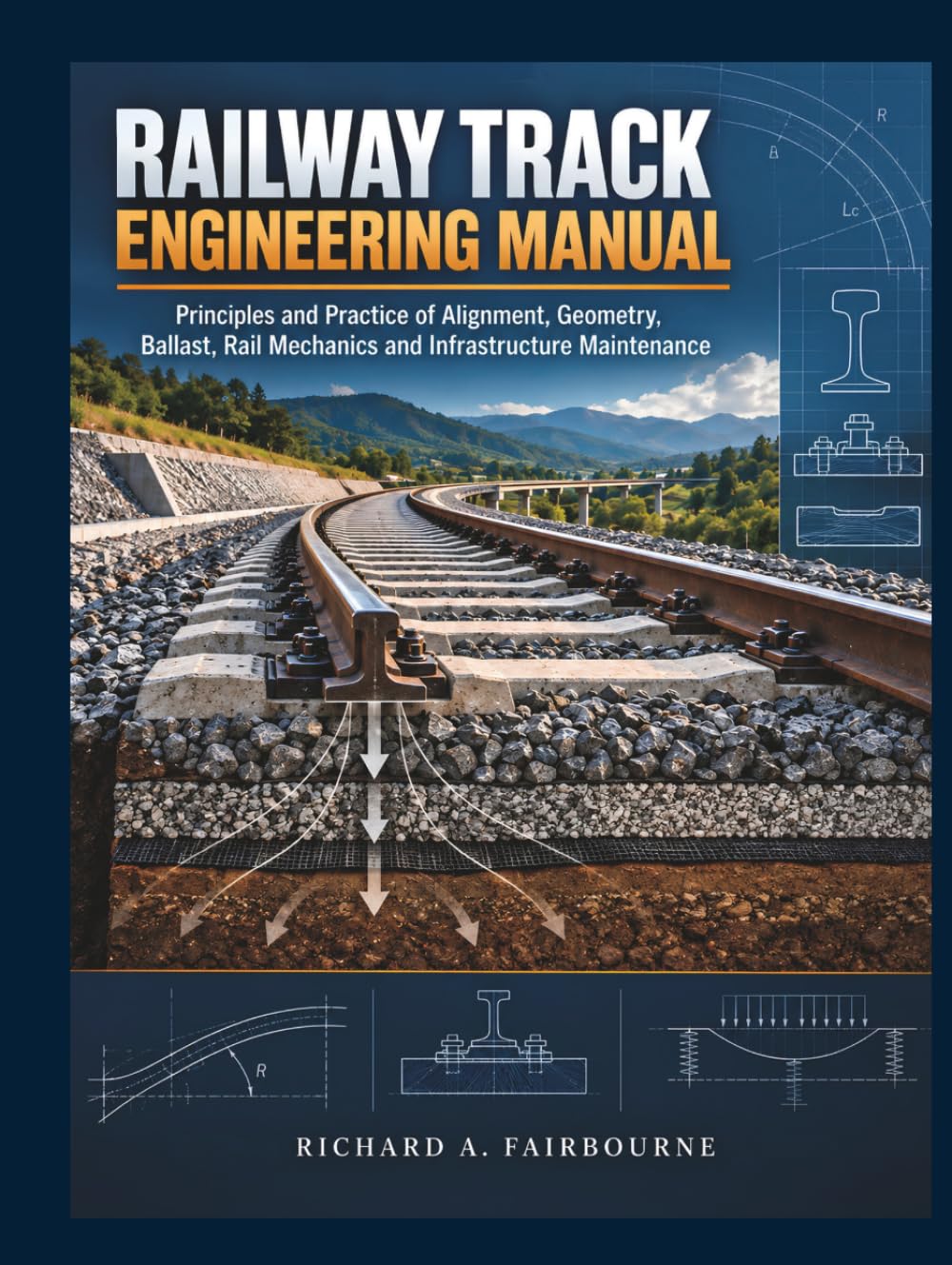 capítulo por capítulo baixar RAILWAY TRACK ENGINEERING MANUAL: Principles and Practice of Alignment, Geometry, Ballast, Rail Mechanics and Infrastructure Maintenance