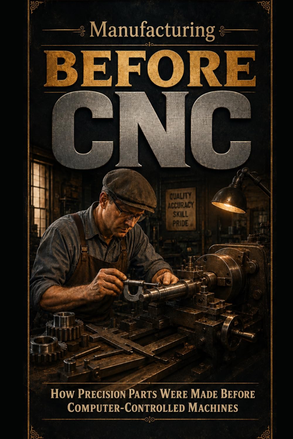 ler totalmente Manufacturing Before CNC: How Machinists Built Precision, Repetition, and Mass Production Before Digital Control: 5