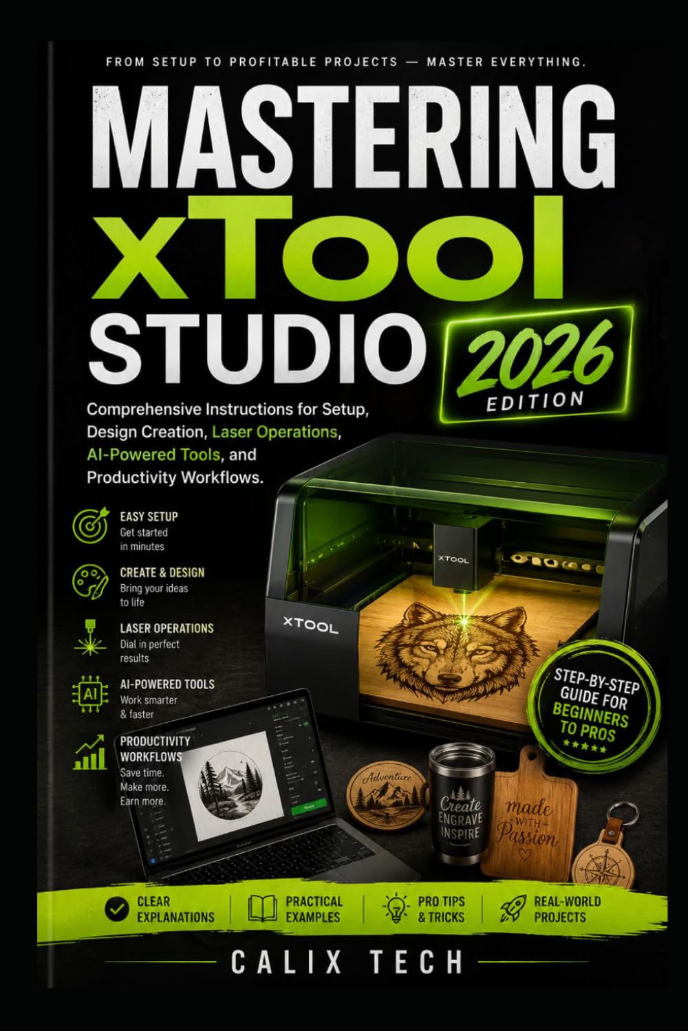 Mastering xTool Studio 2026: Comprehensive Instructions for Setup, Design Creation, Laser Operations, AI-Powered Tools, and Productivity Workflows.: 8 baixar o livro de graça