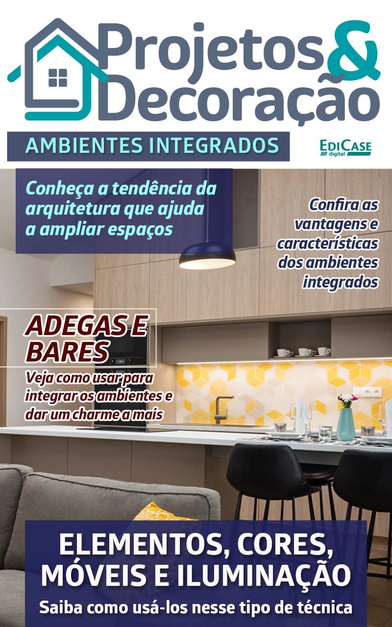capítulo por capítulo baixar Projetos e Decoração Ed.13 - Ambientes Integrados (EdiCase Publicações)