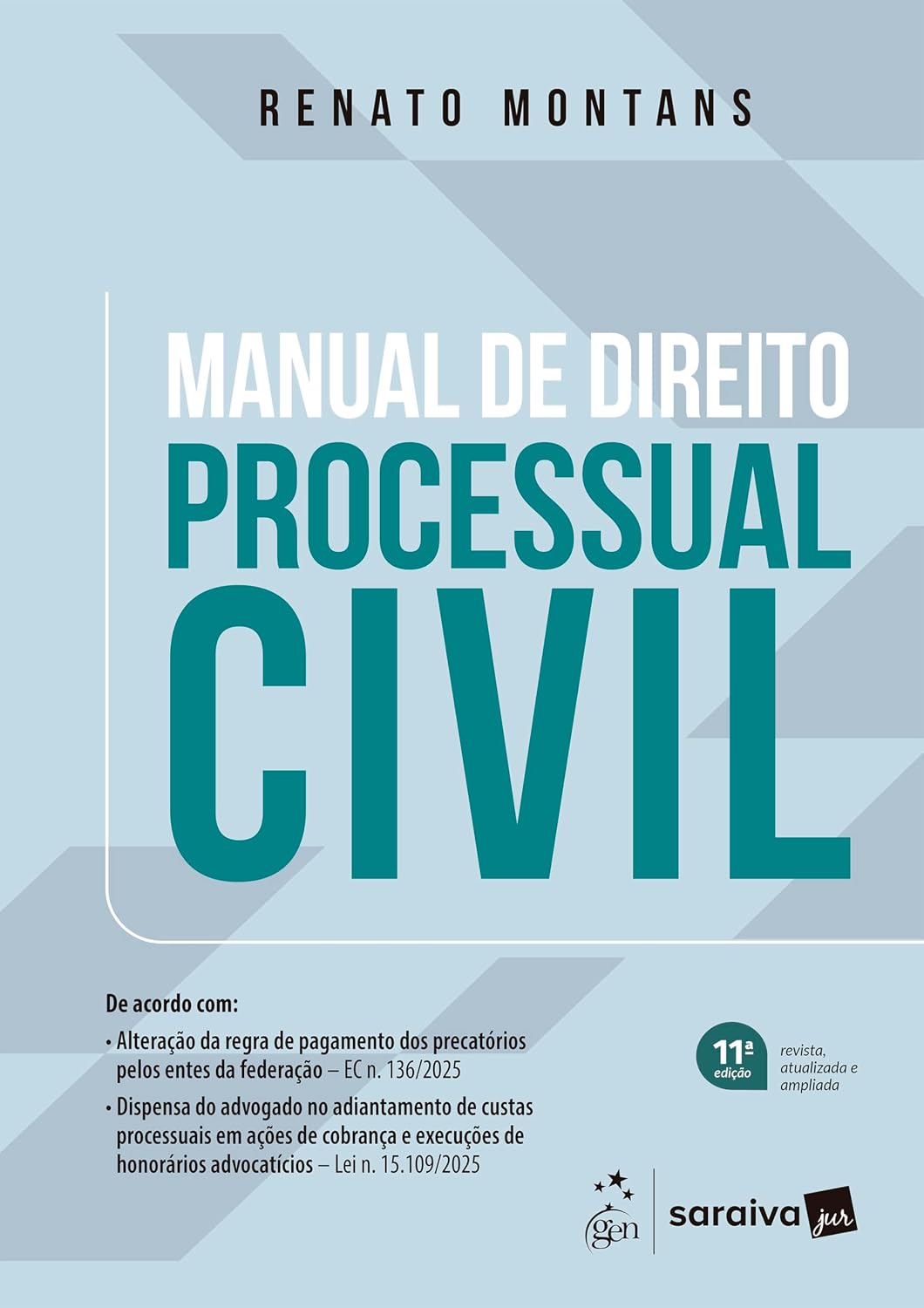 Manual de Direito Processual Civil - 11ª Edição 2026