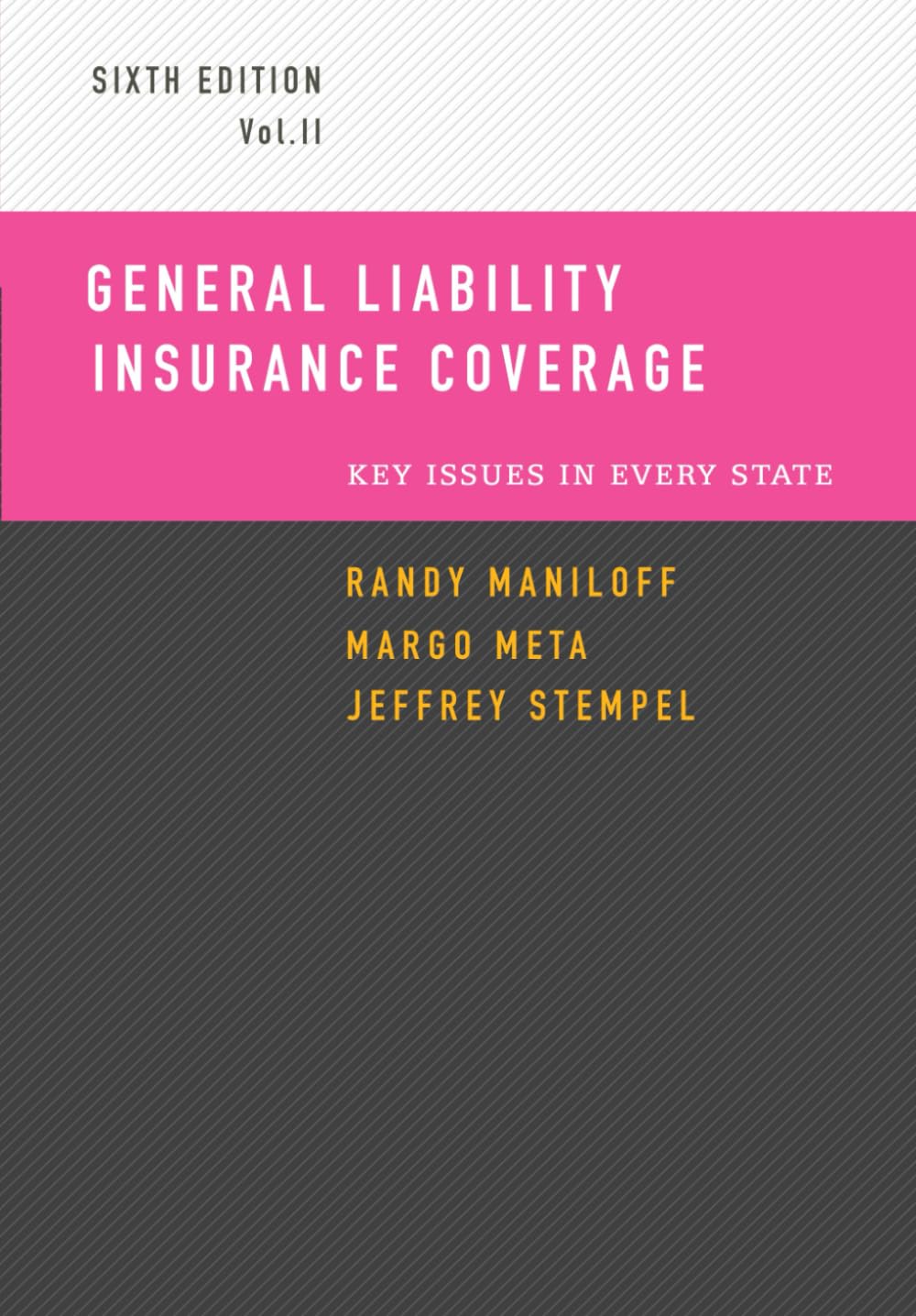 ler totalmente General Liability Insurance Coverage: Key Issues in Every State Volume II