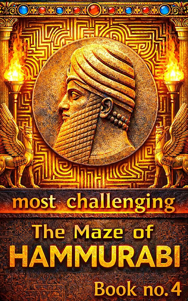 ler totalmente The Maze of Hammurabi Book 4: The Scribe's Challenge (The Maze of Hammurabi, the most challenging maze in the world.) (English Edition)