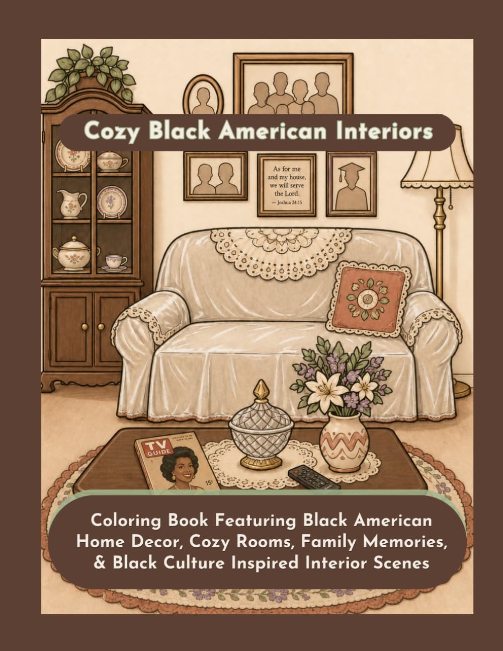 capítulo por capítulo baixar Cozy Black American Interiors Coloring Book: A Relaxing Adult Coloring Book Featuring African American Home Decor, Cozy Rooms, Family Memories, and... Inspired Interior Scenes (Coloring Kinfolk)