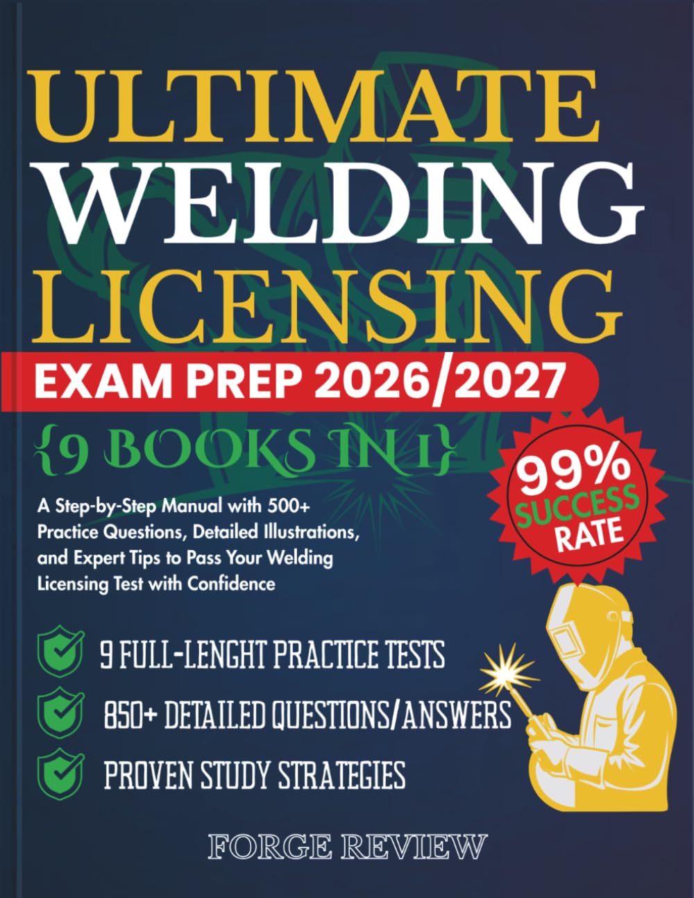capítulo por capítulo baixar ULTIMATE WELDING LICENSING EXAM PREP 2026/2027 [ 9 BOOKS IN 1 ]: A Step-by-Step Manual with 500+ Practice Questions, Detailed Illustrations, and... Your Welding Licensing Test with Confidence