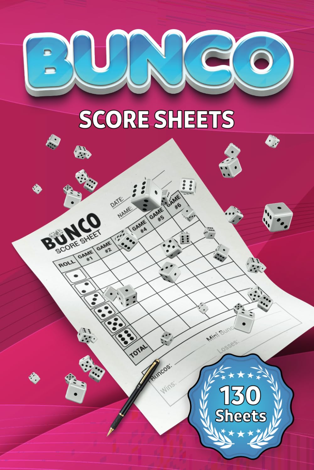 Buncos Score sheets: 130 Score Sheets For Scorekeeping (Size 6 x 9 inch) baixar livro de graça