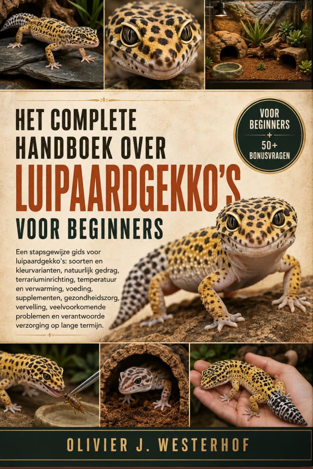 ler totalmente Het Complete Handboek Over Luipaardgekko's Voor Beginners: Een stapsgewijze gids voor luipaardgekko's: soorten en kleurvarianten....veelvoorkomende... en verantwoorde verzorging op lange termijn.