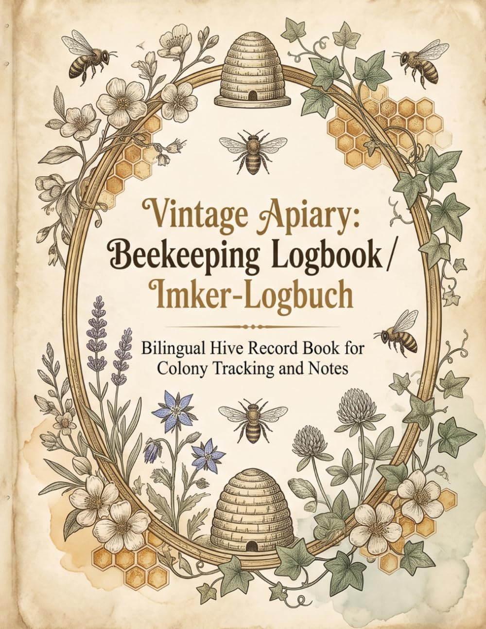 Imker-Logbuch / Beekeeping Logbook: Bilingual English-German Hive Record Book for Beekeepers | 130 Pages for Hive Inspections, Queen Records, Feeding,... Harvest and Apiary Notes (German Edition) baixar o livro de graça