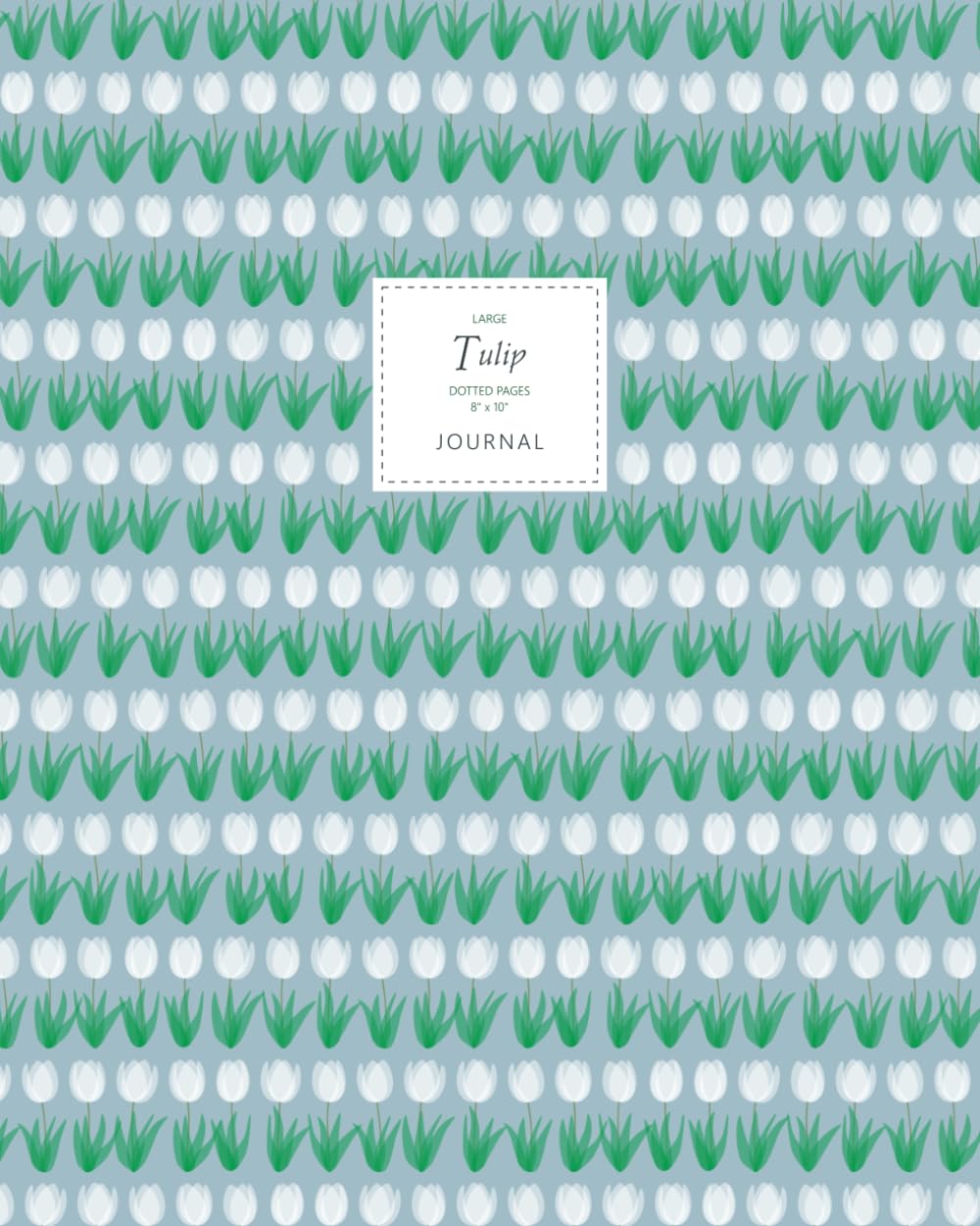 capítulo por capítulo baixar Tulip Journal - Dotted Pages - 8x10 - Large: (White Edition) Flower Journal 192 dot grid pages (8x10 inches / 20.3x25.4 cm/Large)