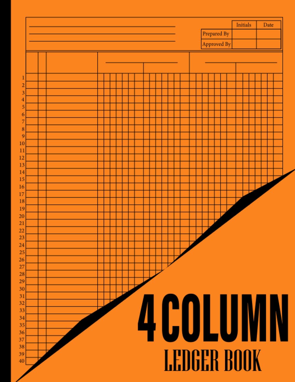 ler totalmente 4 Column Ledger Book