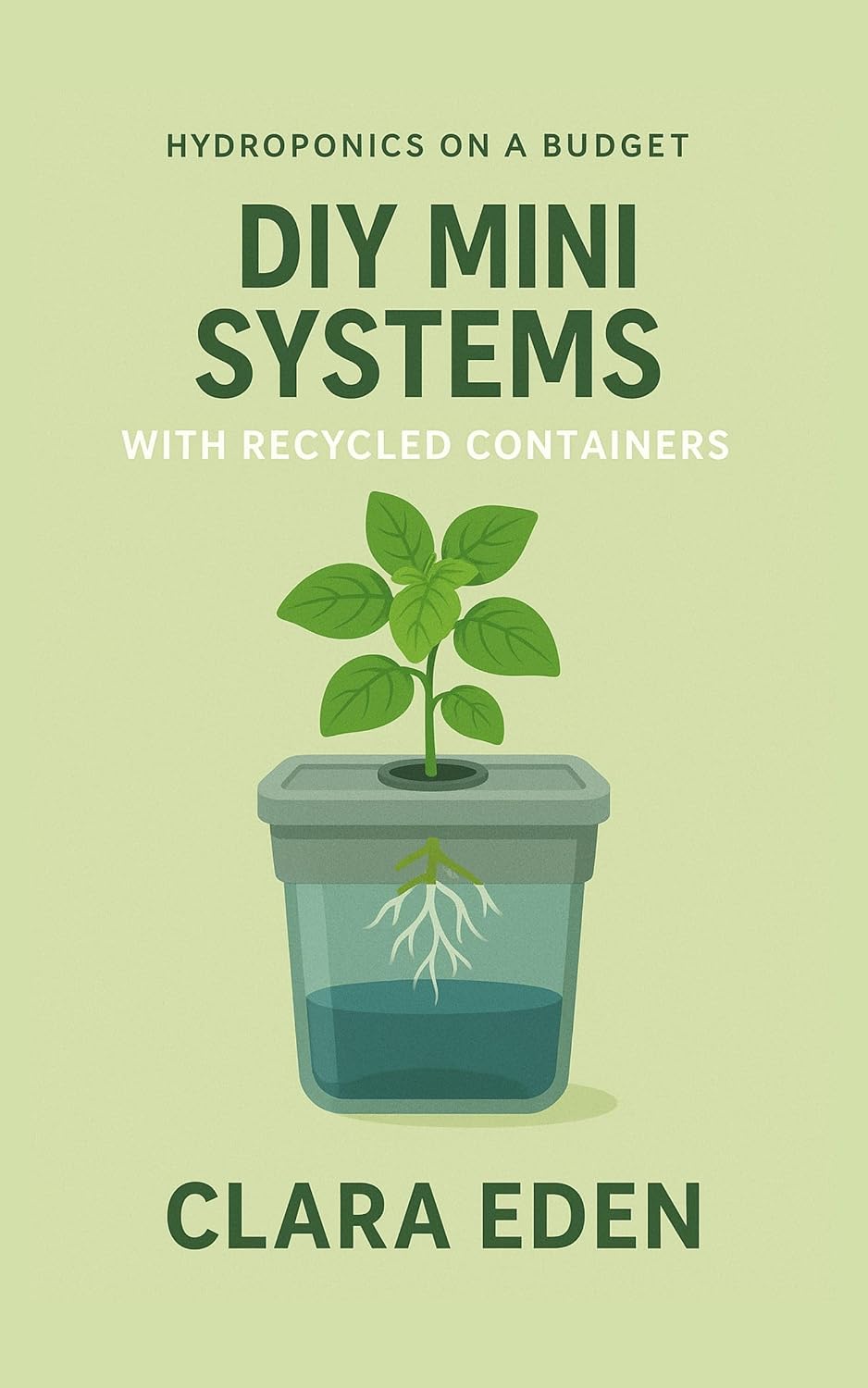 ler totalmente DIY Mini Systems with Recycled Containers: Grow Fresh with Reused Materials (Hydroponics on a Budget) (English Edition)