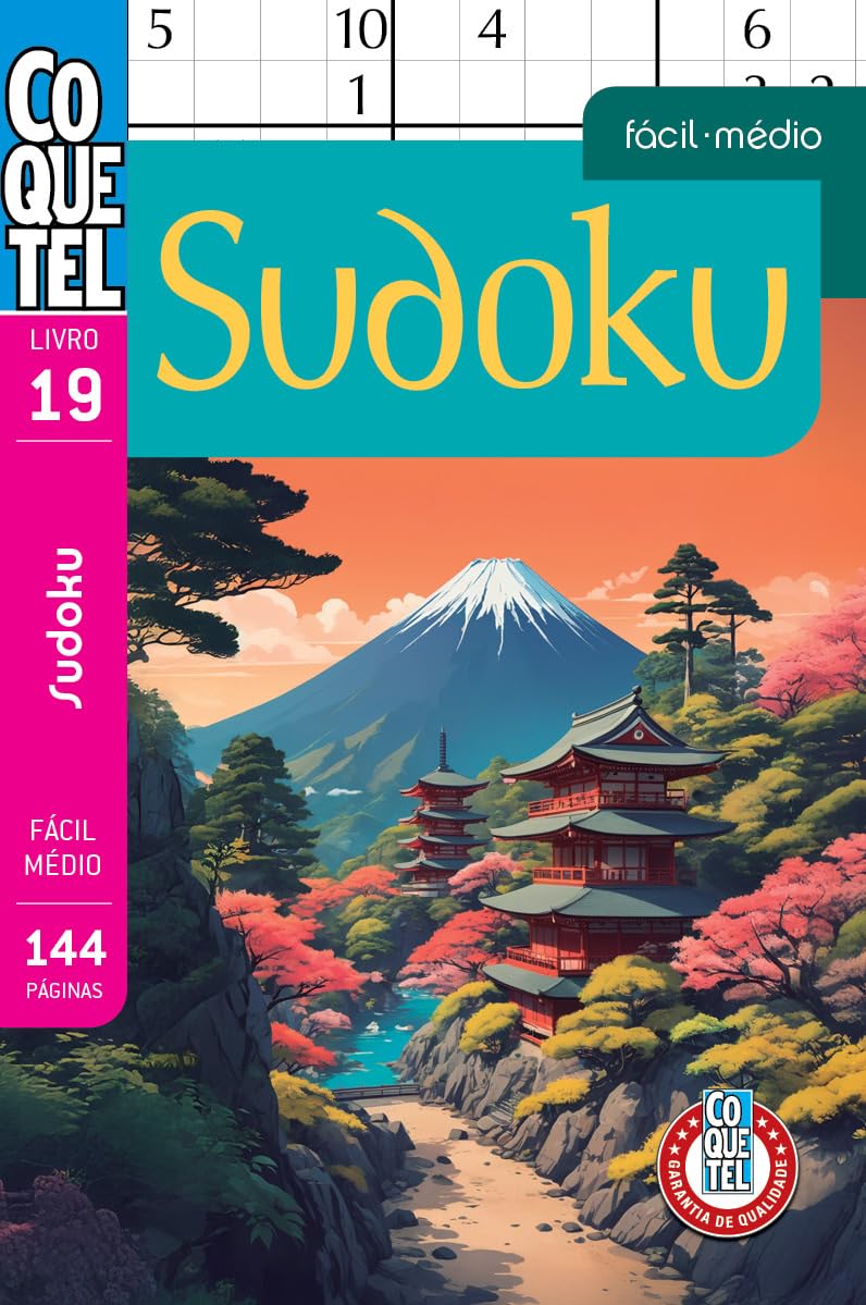 Livro Coquetel Sudoku 19: Níveis fácil e médio baixar o livro de graça