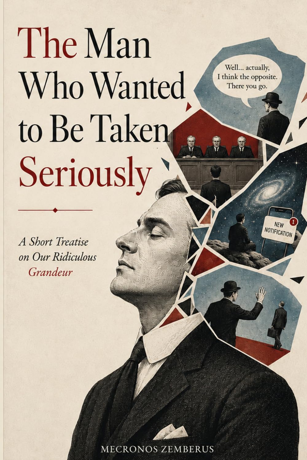 The Man Who Wanted to Be Taken Seriously: A Short Treatise on Our Ridiculous Grandeur (Man, Seriously?) baixar o livro de graça