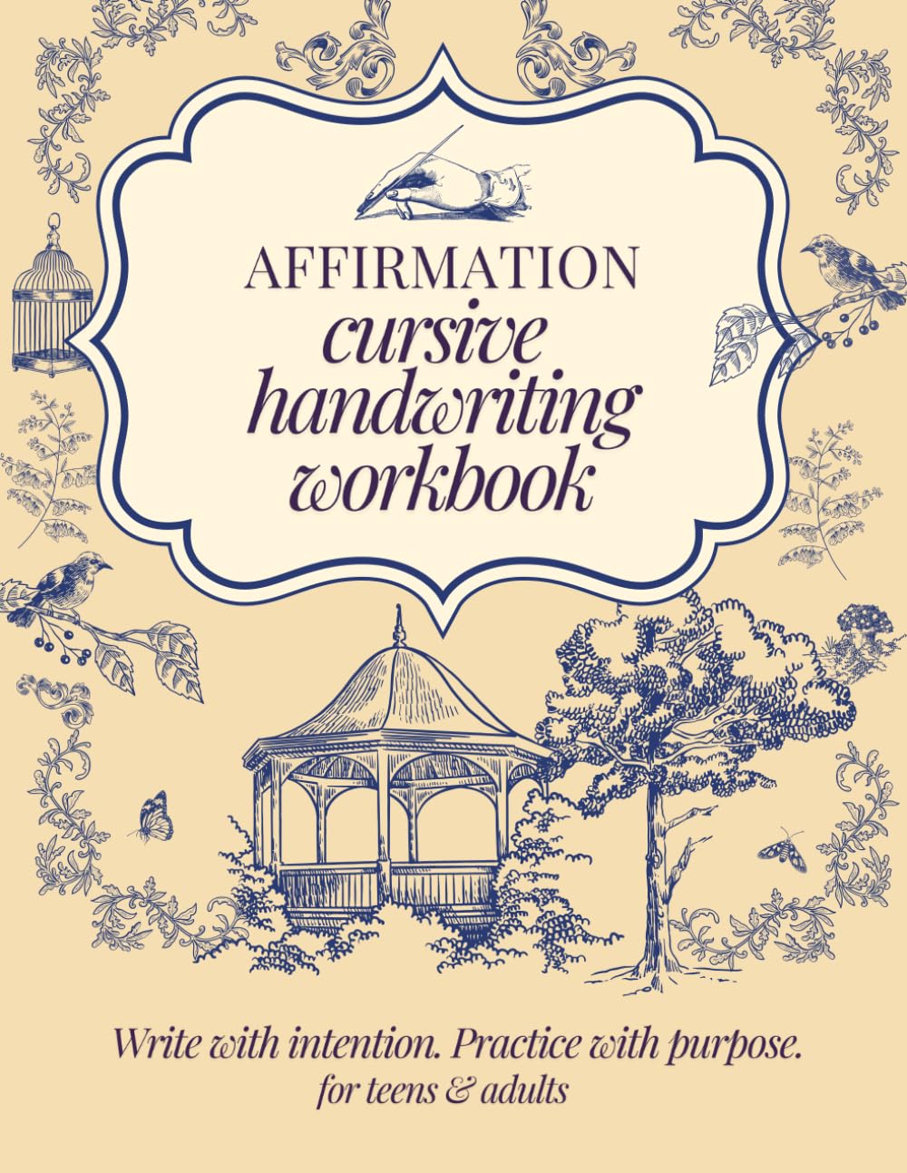 ler totalmente Affirmation Cursive Handwriting Workbook (for teens & adults)
