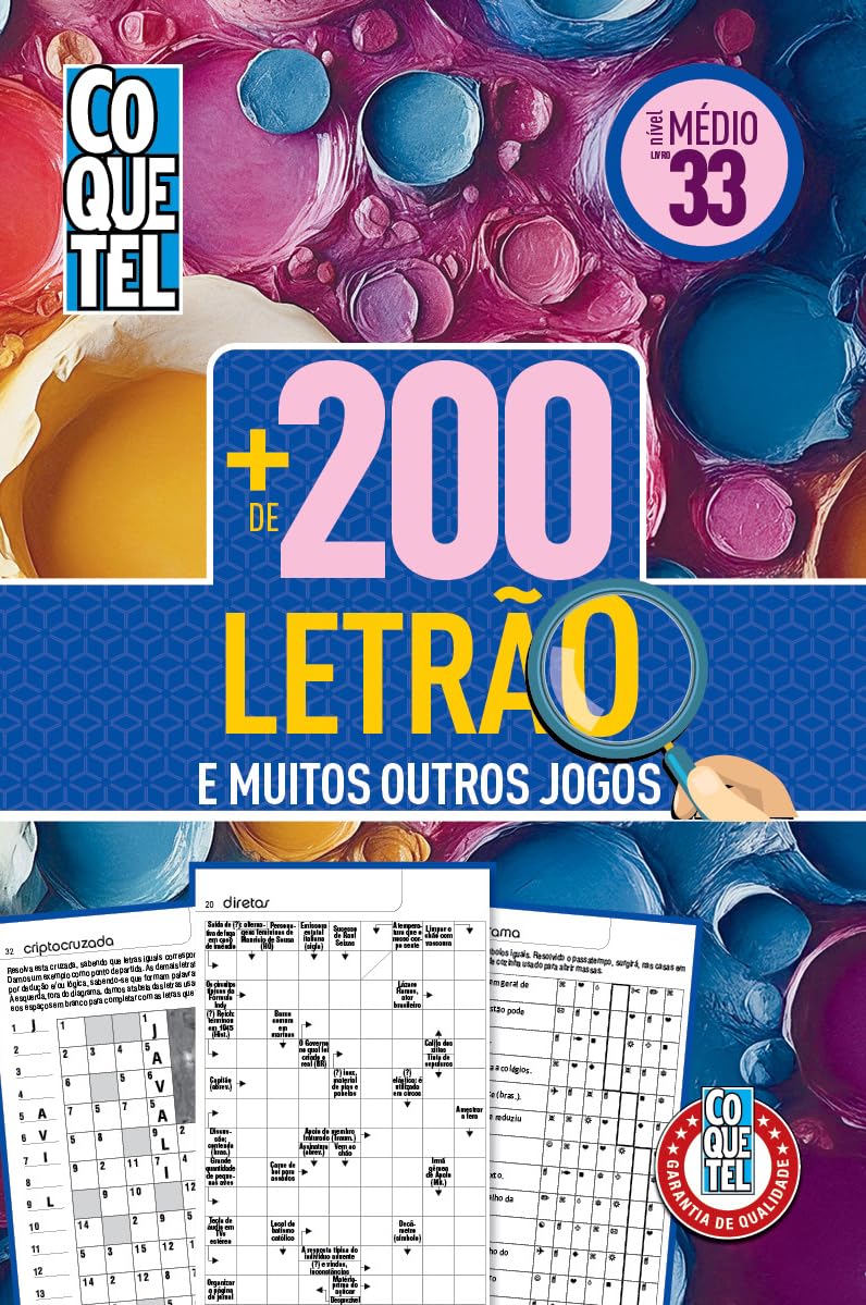 capítulo por capítulo baixar Livro Coquetel Mais de 200 Letrão 33: Nível Médio