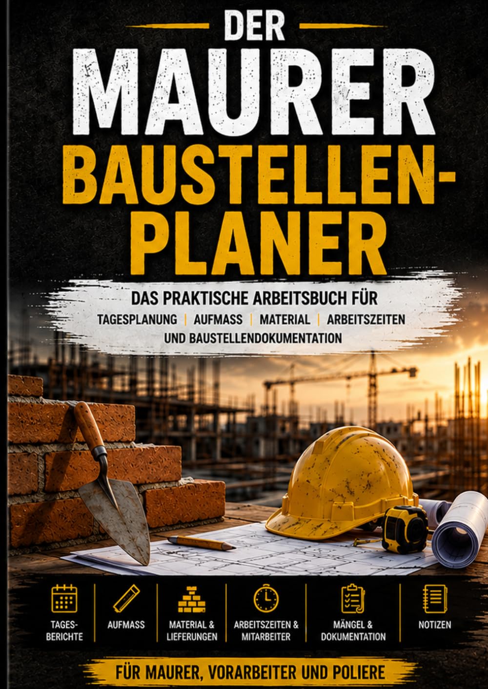 capítulo por capítulo baixar Der Maurer Baustellen-Planer: Das praktische Arbeitsbuch für Tagesplanung, Aufmaß, Material, Arbeitszeiten und Baustellendokumentation (German Edition)