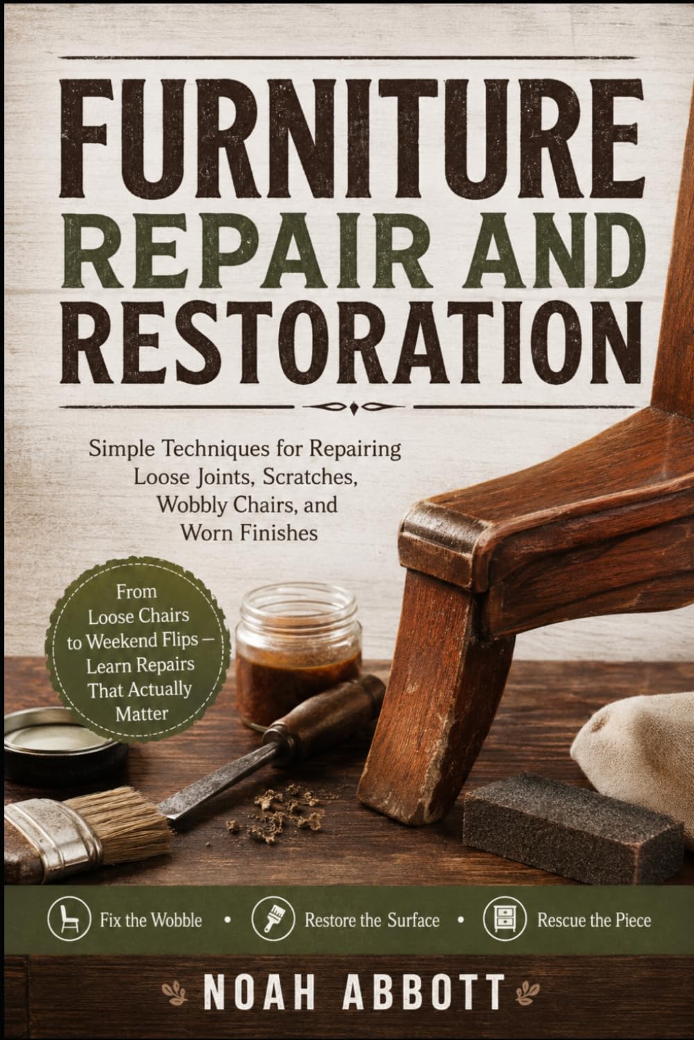 capítulo por capítulo baixar FURNITURE REPAIR AND RESTORATION: Simple Techniques for Repairing Loose Joints, Scratches, Wobbly Chairs, and Worn Finishes